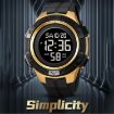 SKMEI 2078 Men's 50M Waterproof Sports Digital Watch - Dark Blue - 5