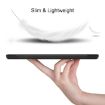 Samsung Galaxy Tab S7 T870 Black Leather Case with Holder & Sleep/Wake - 4
