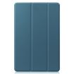 Samsung Galaxy Tab S7 T870 Dark Green Leather Case with Holder & Sleep Function - 2