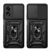 OPPO A38 4G Red Phone Case with Sliding Camera Cover TPU Hybrid PC - 4