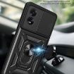 OPPO A38 4G Red Phone Case with Sliding Camera Cover TPU Hybrid PC - 5
