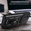 OPPO A58 4G Global Red Phone Case with Sliding Camera Cover Design - 6