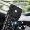 OPPO A3x 5G/4G Blue Sliding Camera Cover TPU Hybrid PC Case - 6