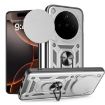 OPPO Find X8 Pro Silver TPU Hybrid PC Case with Sliding Camera Cover - 1
