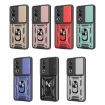 OPPO A3 Pro/A80 5G Gold Sliding Camera Cover TPU Hybrid PC Case - 2