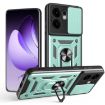 OPPO Reno13 F 4G/5G Mint Green Sliding Camera Cover TPU Hybrid Case - 1