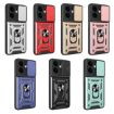 OPPO Reno13 F 4G/5G Rose Gold Sliding Camera Cover TPU Hybrid Case - 2