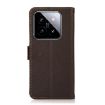 Xiaomi 14 Ultra KHAZNEH Brown Leather RFID Phone Case - 3