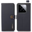 Xiaomi 14 Ultra KHAZNEH Blue RFID Leather Phone Case - 1