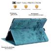 Samsung Galaxy Tab S9+/S8+/S7+ Green Sakura Cat Leather Case - 7