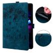 Samsung Galaxy Tab S9+/S8+/S7+ Sakura Cat Leather Case (Blue) - 4