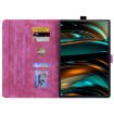 Samsung Galaxy Tab A8 X200 Sakura Cat Leather Case Rose Red - 3