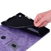 Xiaomi Redmi K Pad Purple Cartoon Sakura Cat Leather Tablet Case - 4