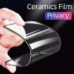 iPhone 15 HD Privacy Ceramic Film - Full Coverage Screen Protector - 6