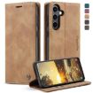 Samsung Galaxy S24+ 5G CaseMe 013 Flip Leather Case - Brown - 1