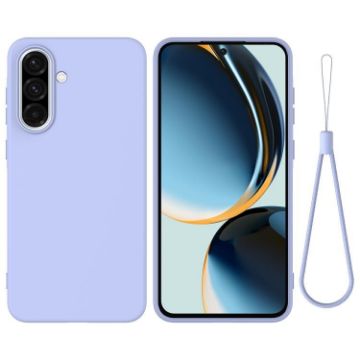 Samsung Galaxy A56 5G Purple Silicone Dropproof Full Coverage Case - 1