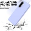Samsung Galaxy A56 5G Purple Silicone Dropproof Full Coverage Case - 5