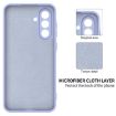 Samsung Galaxy A17 4G Purple Liquid Silicone Dropproof Phone Case - 6