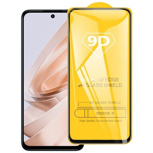 Xiaomi Poco M6 Plus 5G 9D Full Glue Tempered Glass Screen Protector - 1