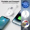 USB + USB-C Wired to Wireless Carplay/Android Auto Adapter - White - 6