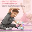 Children's Smart Watch HT19, 1.2" Round Screen, IP68, Sleep Monitoring, White - 6