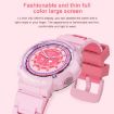 HT19 1.2" Round Screen IP68 Kids Smart Watch with Sleep Monitoring - Pink - 4