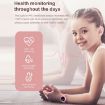 HT19 1.2" Round Screen IP68 Kids Smart Watch with Sleep Monitoring - Pink - 5