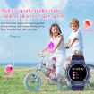 HT19 1.2" Round Screen IP68 Kids Smart Watch, Sleep Monitoring - Blue - 8