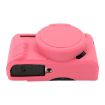 Canon PowerShot G7 X Mark II Silicone Case with Lens Cover - Peach Red - 5