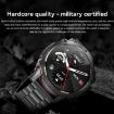 AK56 IP67 BT5.1 Smart Watch 1.43" Voice Call/Health Monitor, Black Strap - 6