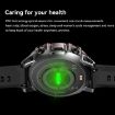 AK56 IP67 BT5.1 Smart Watch 1.43" Voice Call/Health Monitor Silver Strap - 9