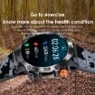 K59 IP67 BT5.0 Smart Watch 1.43" Voice Call/Sleep Detection Black - 9