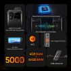 UNIWA W888 HD+ Rugged Phone, 4GB+64GB, 6.3" Android 11, 4G, Black - 2