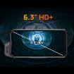 UNIWA W888 HD+ Rugged Phone, 4GB+64GB, 6.3" Android 11, 4G, Black - 4