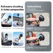 33cm Single Suction Cup Pea Clamp Arm with Elastic Phone Holder - 9
