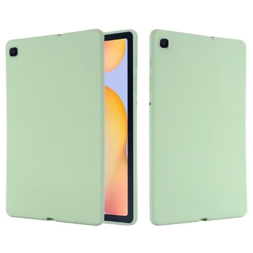 Samsung Galaxy Tab S6 Lite 2024 Green Silicone Shockproof Case - 1