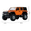 JJR/C C8801 4WD Off-road Climbing RC Vehicle - Orange - 2
