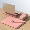 Pink Laptop Sleeve Bag with Accessories for 15.4/15.6/16.1 Inch Devices - 2
