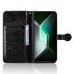 Infinix GT 30 Pro Black Honeycomb Dot Texture Leather Phone Case - 4