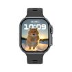 iW9 Ultra 2.04" Smart Call Watch, BT Call/Heart Rate/BP/SpO2, Black - 3