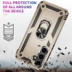 Samsung Galaxy S24 5G Shockproof Gold TPU + PC Phone Case - 6