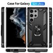 Samsung Galaxy S24 Ultra 5G Shockproof TPU PC Case - Black - 2