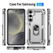 Samsung Galaxy S25 5G Shockproof TPU + PC Phone Case - Silver - 2