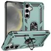 Samsung Galaxy S25+ 5G Shockproof TPU PC Case - Dark Green - 1