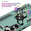 Samsung Galaxy S25+ 5G Shockproof TPU PC Case - Dark Green - 4