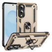 Samsung Galaxy S25 Edge 5G Shockproof Gold TPU + PC Phone Case - 1