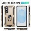 Samsung Galaxy S25 Edge 5G Shockproof Gold TPU + PC Phone Case - 2