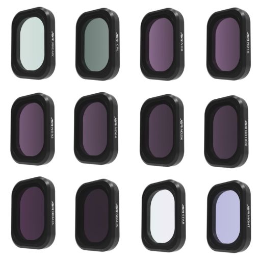 DJI OSMO Pocket 3 JSR CB Series Camera Lens Filter 12-in-1 UV CPL ND/PL - 1