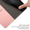 OPPO A5x 4G/5G Global Pink Leather Phone Case Rhombic Grid Texture - 7