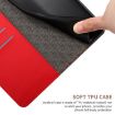 OPPO A5 5G Red Leather Phone Case - Rhombic Grid Texture Global - 7